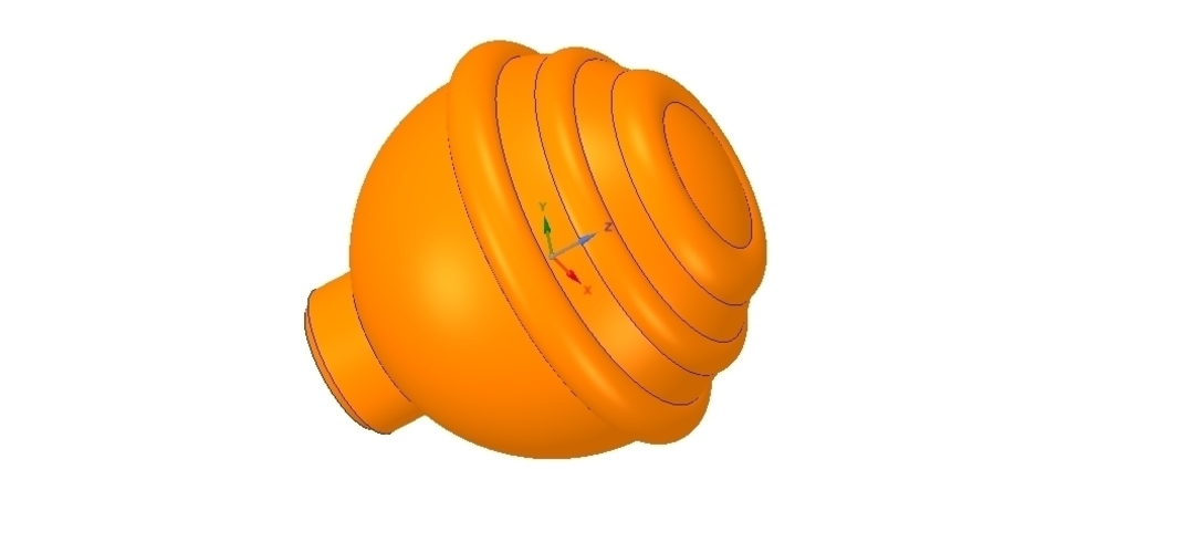 simple-made furniture handle knob v1 3d-print and cnc 3D Print 252653