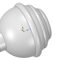 simple-made furniture handle knob v1 3d-print and cnc - Thumbnail 10