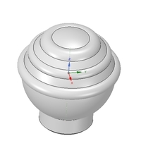 simple-made furniture handle knob v2 3d-print and cnc - Thumbnail 9
