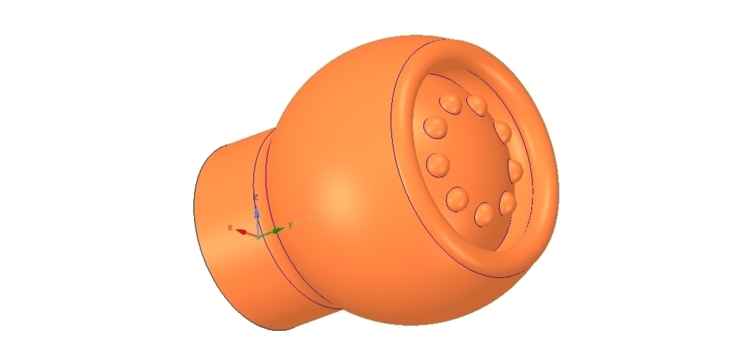 simple-made furniture handle knob v3 3d-print and cnc 3D Print 252675