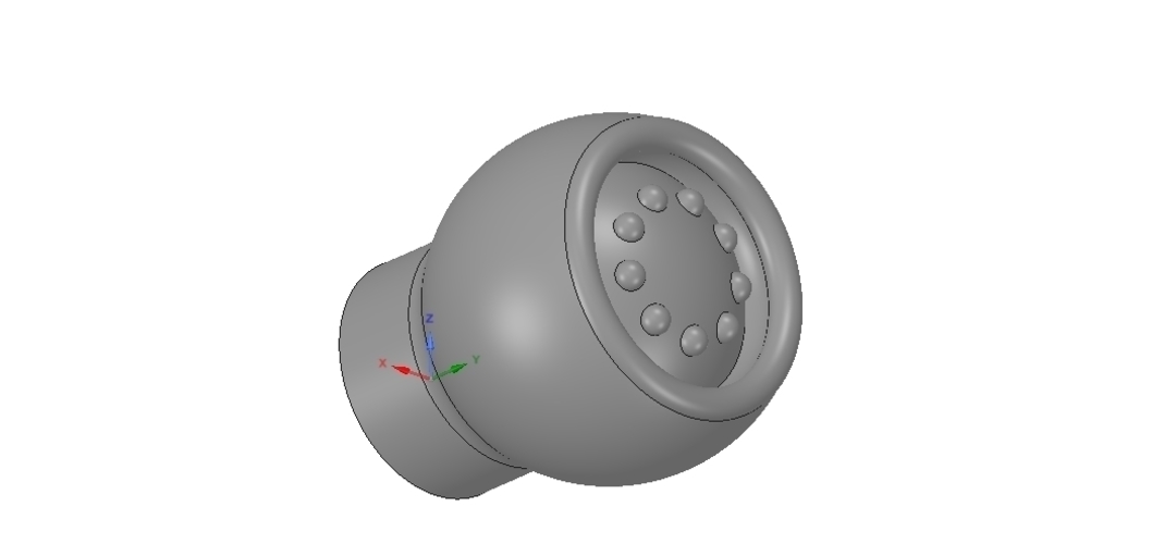 simple-made furniture handle knob v3 3d-print and cnc 3D Print 252678