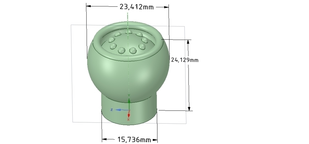 simple-made furniture handle knob v3 3d-print and cnc 3D Print 252680