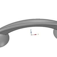 simple-made furniture bracket handle vs3 3d-print and cnc - Thumbnail 1