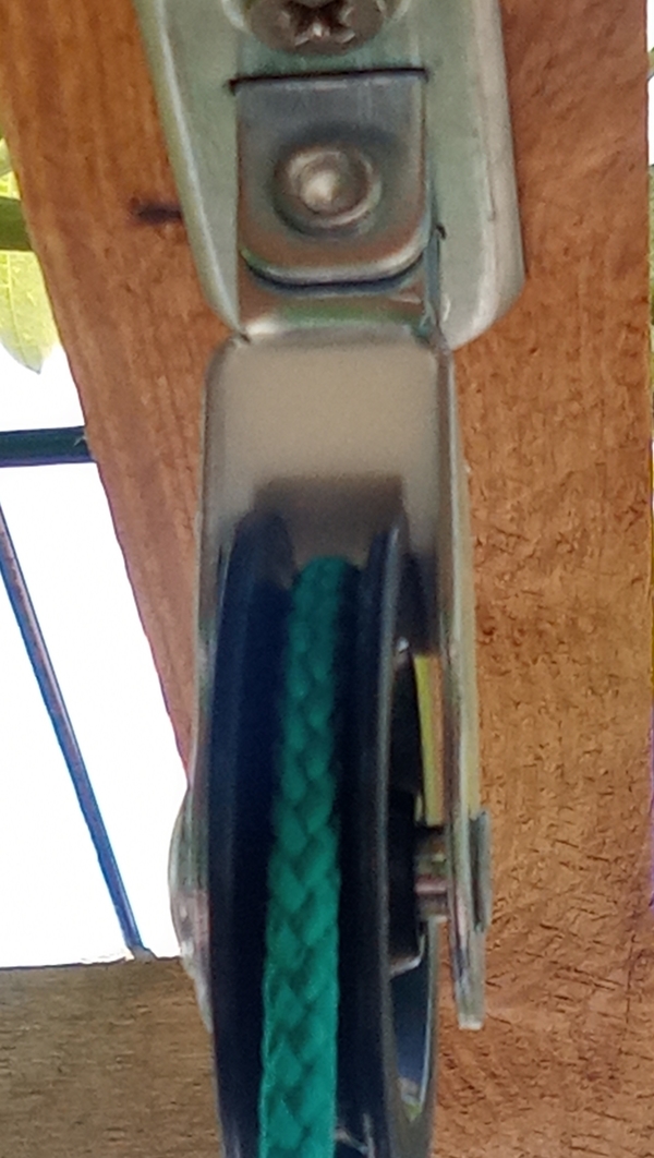 Closure to guide a rope