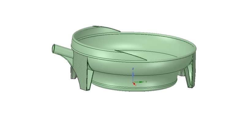 Capacity for draining petrol diesel oil coolants antifreeze 3d