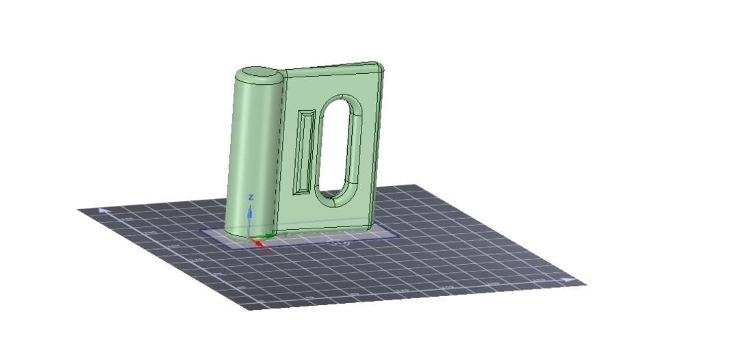 Nylon Internal Flat Slide and Slug ABZ258 3d-print 3D Print 252824
