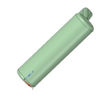 Nylon Internal Flat Slide and Slug ABZ258 3d-print - Thumbnail 10