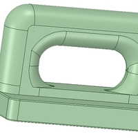 Small Nylon Internal Flat Slide and Slug ABA91 3d 3D Printing 252838
