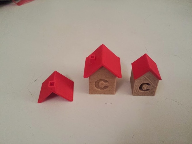 Christmas house blocks 3D Print 25284