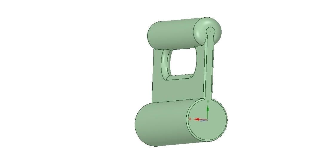 Nylon Internal Flat Slide and Slug ABA-258_ustrong 3d-print 3D Print 252885