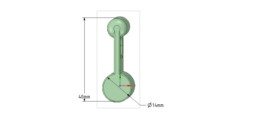 Nylon Internal Flat Slide and Slug ABA-258_ustrong 3d-print 3D Print 252889