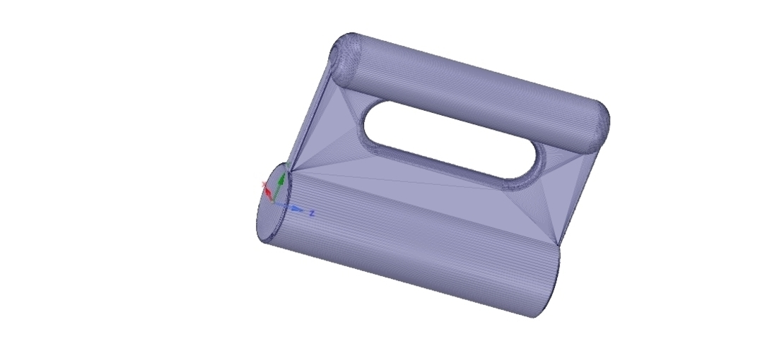 Nylon Internal Flat Slide and Slug ABA-258_ustrong 3d-print 3D Print 252891