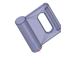 Nylon Internal Flat Slide and Slug ABA-258-01 3d-print - Thumbnail 6