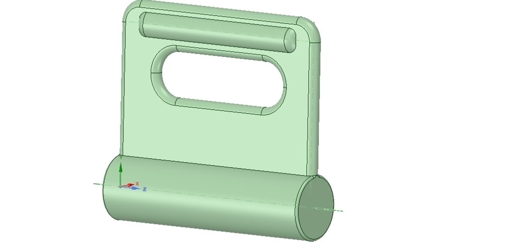 Nylon Internal Flat Slide and Slug ABA-258-01 3d-print 3D Print 252902