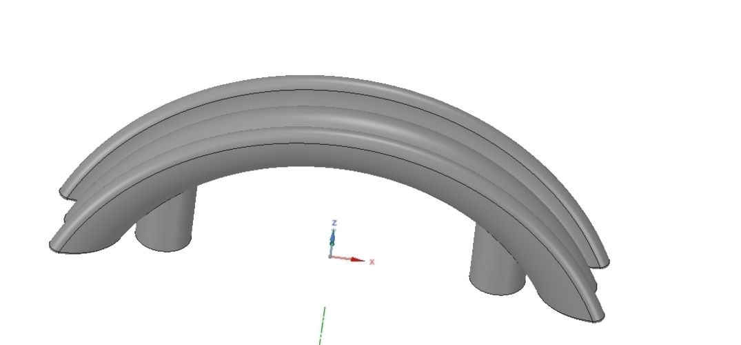 simple-made furniture bracket handle vs02 3d-print and cnc 3D Print 252938