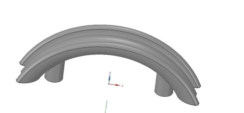 simple-made furniture bracket handle vs02 3d-print and cnc