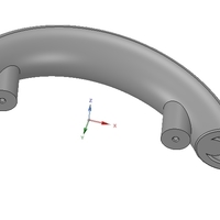 simple-made furniture bracket handle vs02 3d-print and cnc - Thumbnail 6