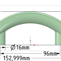simple-made furniture bracket handle vs02 3d-print and cnc - Thumbnail 13