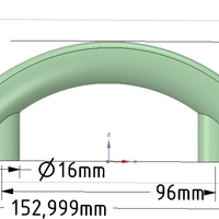 simple-made furniture bracket handle vs02 3d-print and cnc - Thumbnail 14