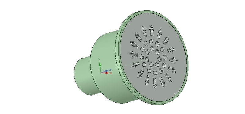 Flood floor shower Drain kit odor trap 3d-print