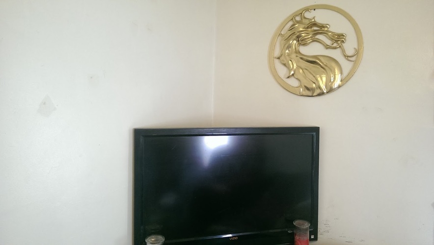 Mortal Kombat Large Wall Logo 3D Print 25299