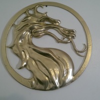 Mortal Kombat Large Wall Logo - Thumbnail 2