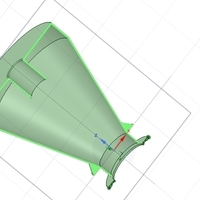 cyclone filter for household vacuum cleaner nozzle v01 3d-print - Thumbnail 9