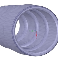 stepped universal adapter for vacuum cleaner nozzle v01 3d - Thumbnail 1