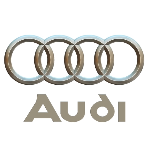 Audi logo  3D Print 253093