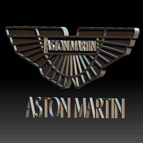 Aston Martin logo 3D Print 253096