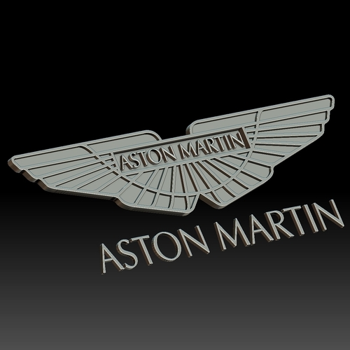 Aston Martin logo 3D Print 253102