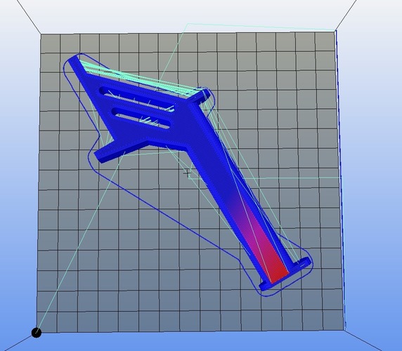 Simple Spool Holder 3D Print 25311