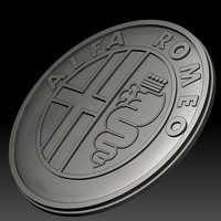 Alfa Romeo logo - Thumbnail 2