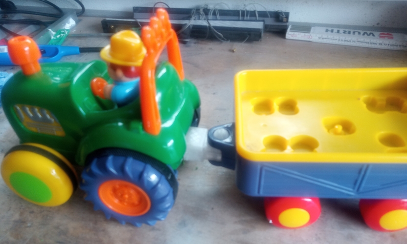 Toy tractor repaired 3D Print 253178