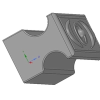 simple-made furniture bracket handle v04 3d-print and cnc - Thumbnail 4