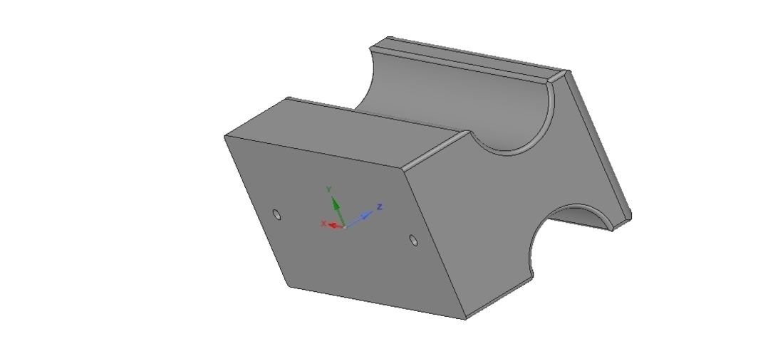 simple-made furniture bracket handle v04 3d-print and cnc 3D Print 253183