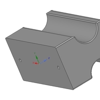 simple-made furniture bracket handle v04 3d-print and cnc - Thumbnail 5