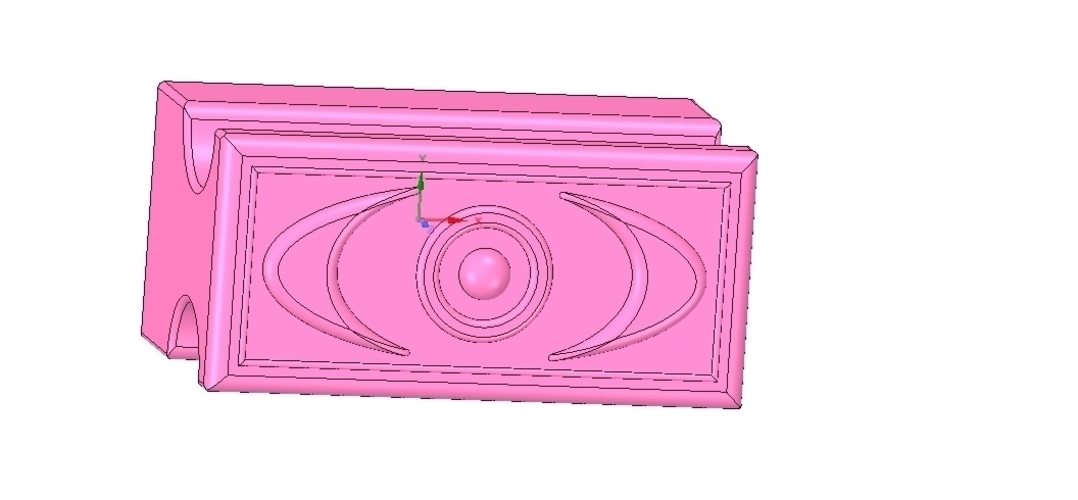simple-made furniture bracket handle v04 3d-print and cnc 3D Print 253187