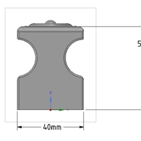simple-made furniture bracket handle v04 3d-print and cnc - Thumbnail 13