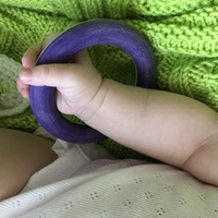 Simple Ring Rattle for Baby - Thumbnail 1