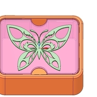 Gift wedding Jewelry Box small toy box 3D print model  - Thumbnail 12