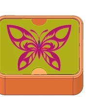 Gift wedding Jewelry Box small toy box 3D print model  - Thumbnail 14