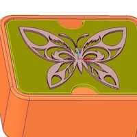 Gift wedding Jewelry Box small toy box 3D print model  - Thumbnail 15