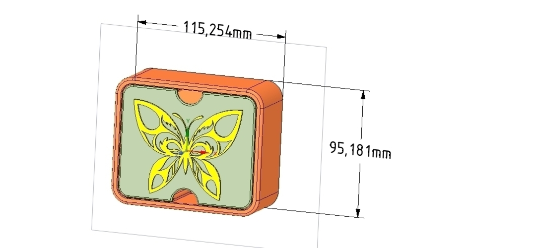 Gift wedding Jewelry Box small toy box 3D print model  3D Print 253219