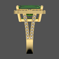 Emerald ring - Thumbnail 2