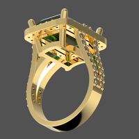 Emerald ring - Thumbnail 4