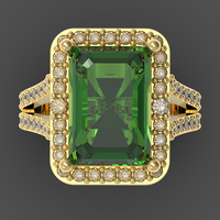 Emerald ring - Thumbnail 5