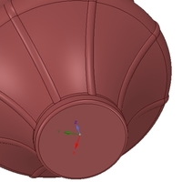 Gift wedding Jewelry Round Flower Vase decor 3D print model  - Thumbnail 4