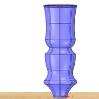 Gift wedding Jewelry Round Flower Vase decor 3D print model  - Thumbnail 7