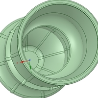 Gift wedding Jewelry Round Flower Vase decor 3D print model  - Thumbnail 10